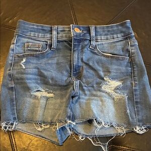 Universal Thread Frayed Hem Jean Shorts